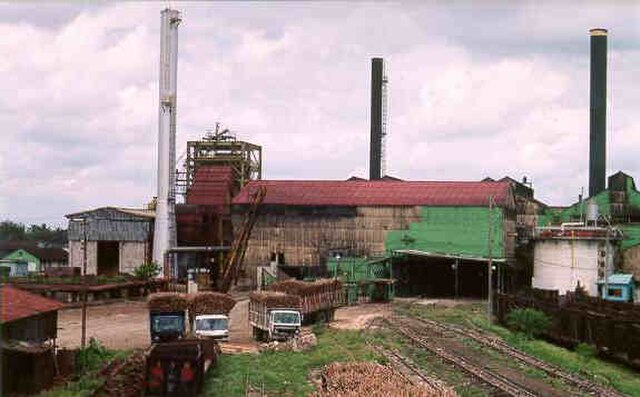 A sugar factory in Consuelo