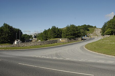 Swinden Quarry entrance