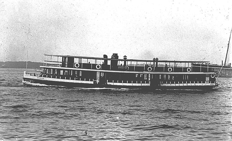 File:Sydney Ferry ALEATHEA on Sydney Harbour. ca 1910.jpg