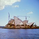 Sydney Opera House under construction