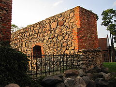 Ruinen der Ordensburg