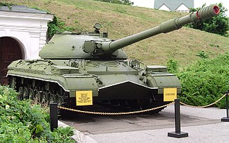 T-10 at the Museum of The History of Ukraine in World War II. T-10 tank.jpg