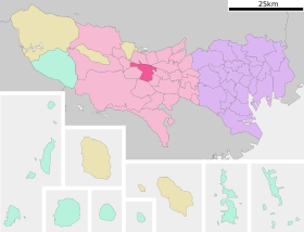Tachikawa in Tokyo Prefecture Ja.svg