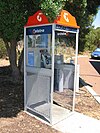 A typical Telstra payphone