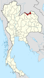 Тајланд Нонг Кхаи локатор мап.свг