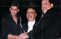Thakur Doultani with Shah Rukh Khan & Ramanand Sagar.jpg