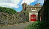 Barbican gate to the gardens