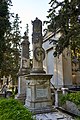 The burial monument of Georgios A. Kouzis, 20th cent. First Cemetery of Athens.
