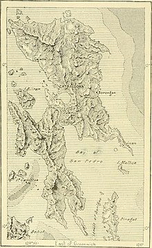 Samae San Island, Thailand, 1890 map The earth and its inhabitants (1890) (21099425916).jpg