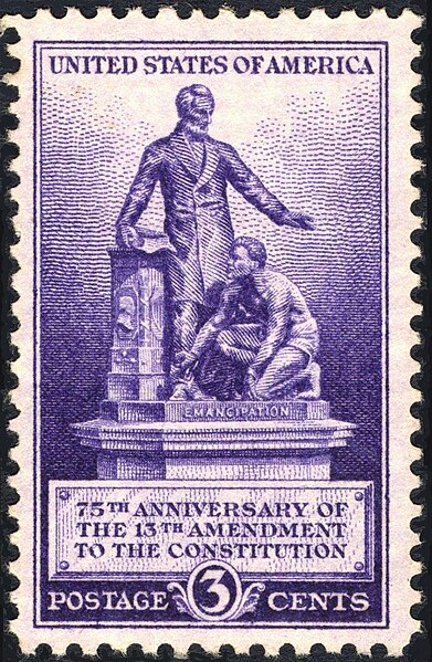 File:Thirteenth Amendment 1940 U.S. stamp.1.jpg