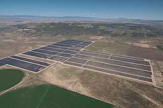 Three Cedars Solar Project Solar power station in Utah, USA