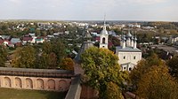 Widok na południowo-wschodnią wieżę