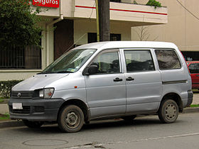 A Toyota LiteAce elem illusztrációja