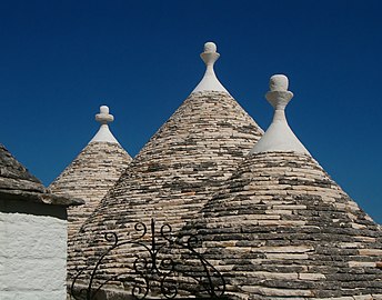 Типичные конические структуры труллов