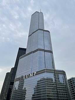 Trump International Hotel and Tower in Chicago llinosis