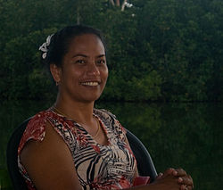 A modern-day Tuvaluan woman (2008)