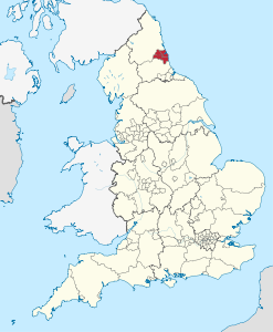 Tyne and Wear – Localizzazione