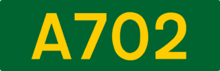 A702 road major road in Scotland