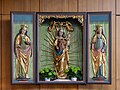 * Nominācija Marian altar in the pilgrimage church of St Anne in Unterweilersbach, detail --Ermell 04:35, 21 July 2024 (UTC) * Atzinība  Support Good quality. --XRay 04:54, 21 July 2024 (UTC)  Support Good quality. --Plozessor 04:54, 21 July 2024 (UTC)