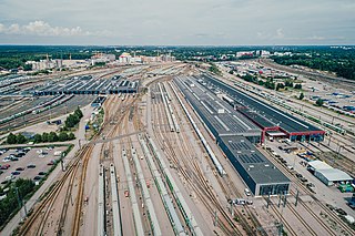 <span class="mw-page-title-main">Ilmala depot</span> Railway depot in Finland