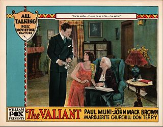 <i>The Valiant</i> (1929 film) 1929 film