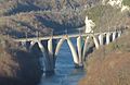 Viaduc de Longeray across Rhône in France, near Geneva (1943)