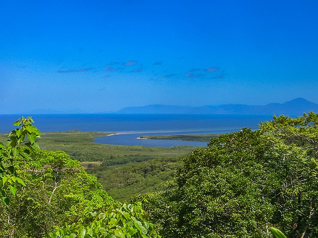 View from Daintree National Park, 2009