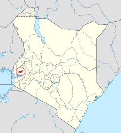 Location in Kenya