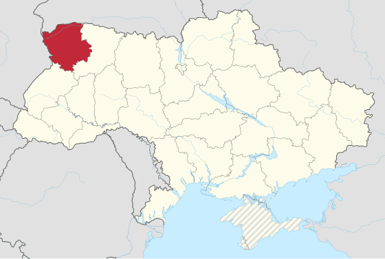 ヴォルィーニ州 Волинська область Volyn Oblast