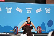 Deutsch: Gewichtheben bei den Olympischen Jugendspielen 2018; Tag 2, 10. Oktober 2018; Jungen 62 kg English: Weightlifting at the 2018 Summer Youth Olympics at 8 October 2018 – Boys' 62 kg