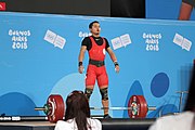 Deutsch: Gewichtheben bei den Olympischen Jugendspielen 2018; Tag 2, 10. Oktober 2018; Jungen 62 kg English: Weightlifting at the 2018 Summer Youth Olympics at 8 October 2018 – Boys' 62 kg