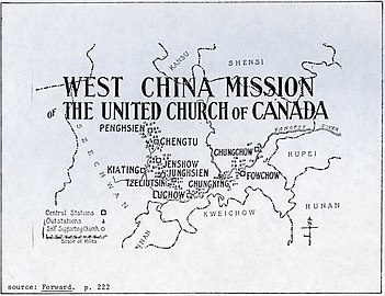 Mission de la Chine occidentale de l'Église unie du Canada (méthodiste)