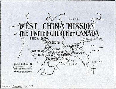 Missione Cina occidentale della Chiesa Unita del Canada (metodista)