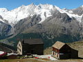 Wiesmieshütte en Mischabelgroep