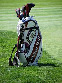 Golf bag by Wilson Wilson Staff Pro (staff) golf bag.JPG