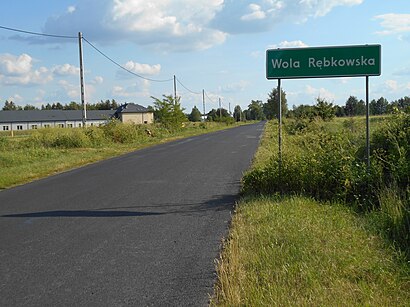 How to get to Wola Rębkowska with public transit - About the place