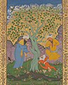 "A Youth Fallen From a Tree", Folio from the Shah Jahan Album MET DP240815 (cropped).jpg