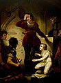 'King John', Act IV, Scene 1, Hubert and Arthur (from the Boydell series) James Northcote (1746–1831) Royal Shakespeare Theatre.jpg