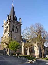 The church in Saint-Sixte