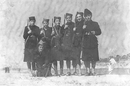 Women in Chetniks units