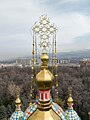 * Nomination Cross at the belltower of the Ascension cathedral. Almaty, Kazakhstan. --Красный 21:19, 7 September 2023 (UTC) * Promotion  Support Good quality. --Jakubhal 03:54, 8 September 2023 (UTC)