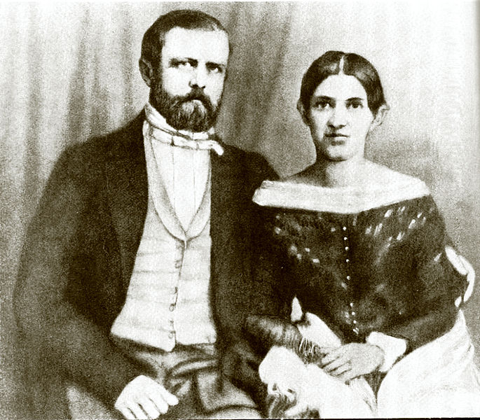 Otto Bismarck und Johanna von Puttkamer