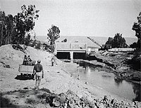הסכר על הירדן בקרבת דגניה, ינואר 1925[דרושה הבהרה]
