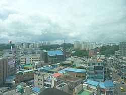 Dangjin şehir görüntüsü
