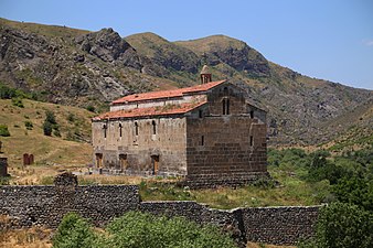 Tzitzernavank Monastery in Kosalar, Lachin District Photograph: Vahag851 Licensing: CC-BY-SA-4.0