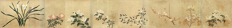 File:15 Qian Xuan Eight Flowers National Palace Museum Beijing.JPG