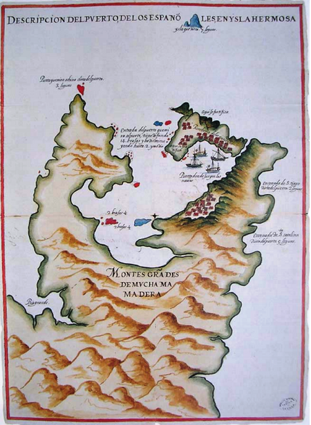 Tập_tin:1626_Map_of_Keelung_and_Tamsui_Harbor,_Formosa-Taiwan_by_Spanish_西班牙人所繪福爾摩沙基隆港與淡水港.png