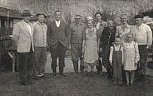German immigrants in southern Chile 1951 settler families.JPG
