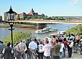 Seitenansicht des Brückenzuges C der Spannbetonbrücke (2006)