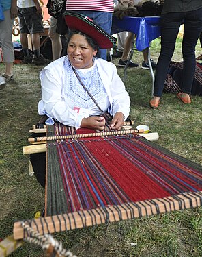 Weavers from Cusco region of Peru